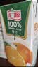 汇源100%橙汁1Lx5盒礼盒送礼宴请餐桌果汁饮料大容量聚餐畅享 实拍图