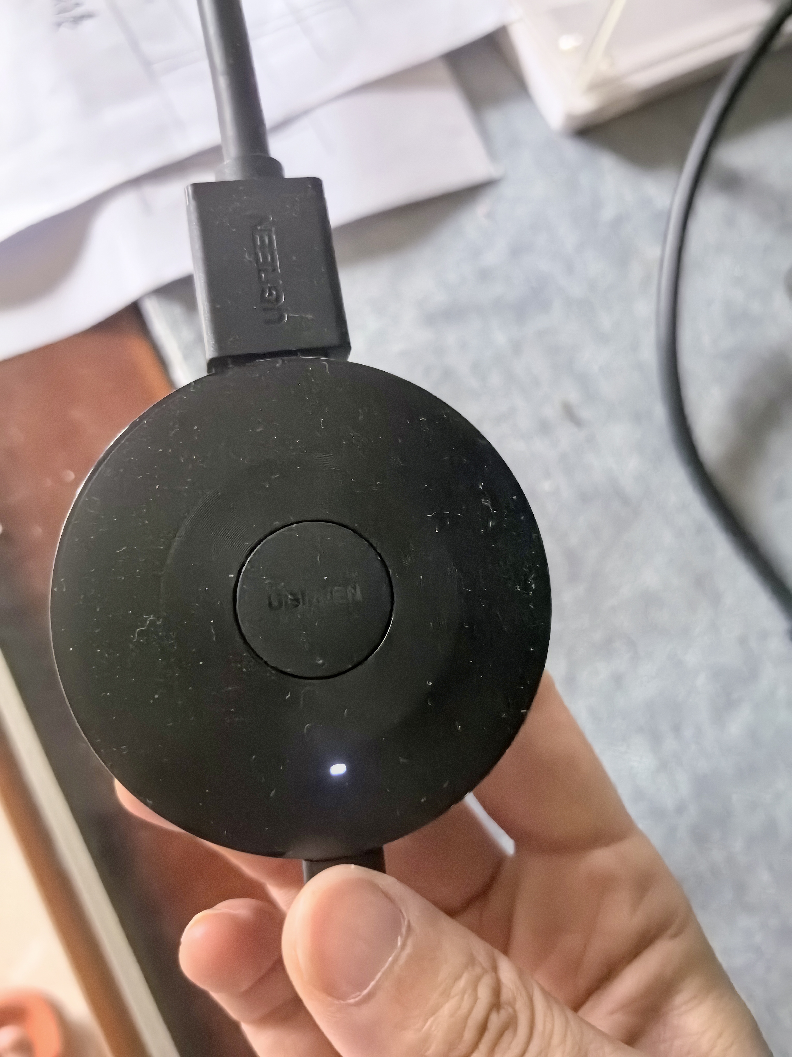 绿联手机无线投屏4K高清同屏器HDMI传输接收器适用苹果华为小米手机电脑接电视显示器投影仪 25373 实拍图