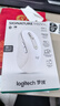 罗技（Logitech）M650 L 鼠标 无线蓝牙鼠标 对称鼠标 白色 带Logi Bolt USB接收器 实拍图
