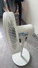 美的（Midea）【飓风节能】七叶柔风立式电风扇/家用轻音落地扇/台式小型风扇/大风力遥控定时摇头风扇 SAH35BSJ 实拍图