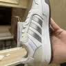 adidas ENTRAP美式校园风运动鞋少年感复古篮球风板鞋阿迪达斯 白色/矾土棕/浅蓝   38 实拍图