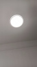 AOC卧室吸顶灯护眼 简约led灯具超薄普瑞灯珠三色64W 60CM圆形 实拍图