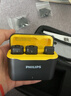 飞利浦（PHILIPS）DLM3549V领夹麦克风手机电脑直播vlog短视频主播户外无损收音MINI领夹麦 AI智能降噪一拖二带仓 实拍图