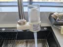 小熊（Bear）净水器水龙头 家用自来水前置过滤器 厨房浴室通用进水净化一体机滤水器 1机1芯 CX-E0029 实拍图