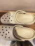 卡骆驰（CROCS）新款厚底云朵洞洞鞋送女友礼物206750 骨白色   39-40 实拍图