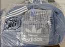 adidas「云朵包」牛仔风大容量运动挎包女子阿迪达斯官方三叶草 制服蓝 NS 实拍图