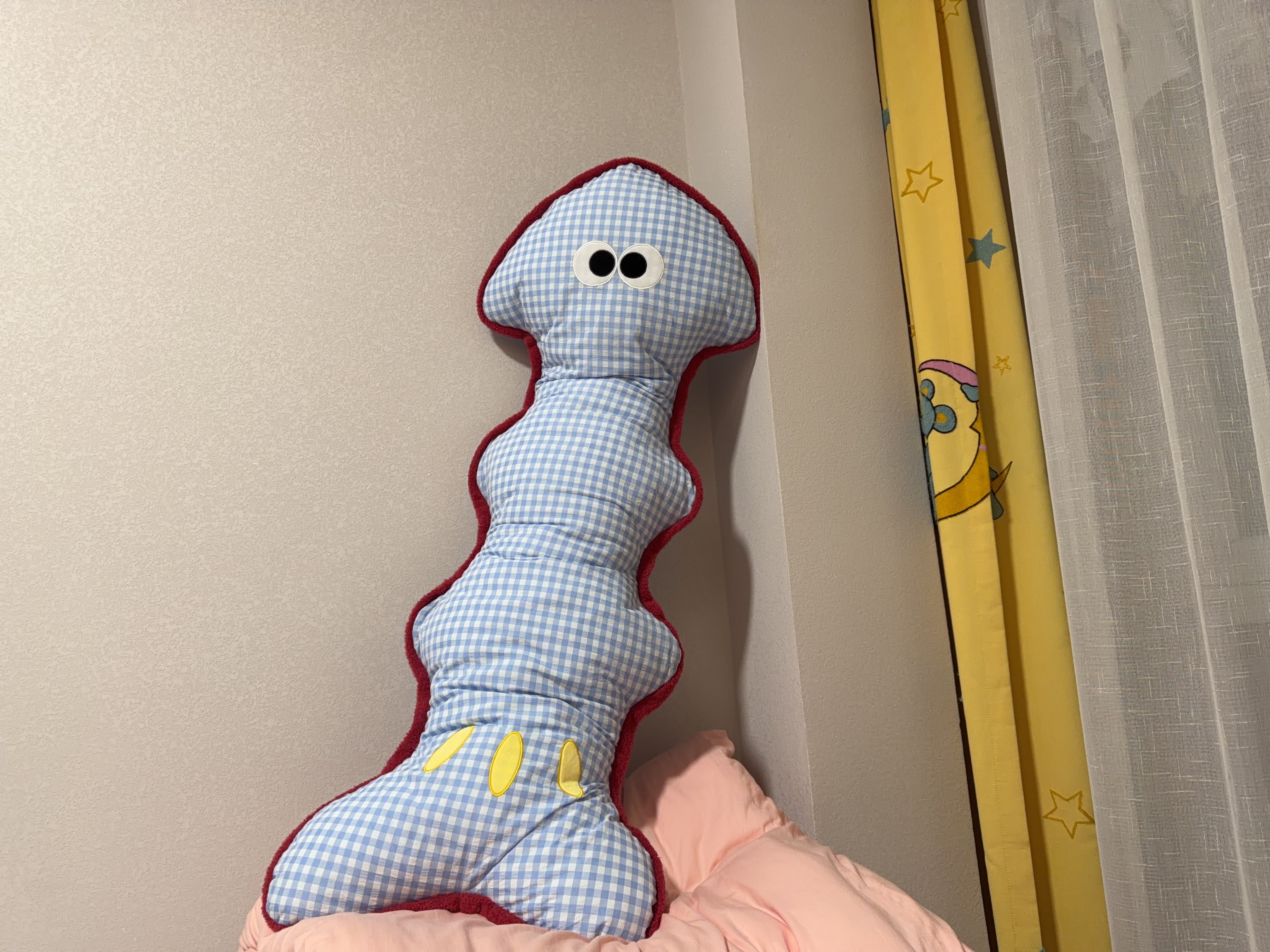 贝尚星鱼骨玩偶布娃娃毛绒玩具公仔睡觉大号夹腿抱枕长条枕男女生日礼物 实拍图