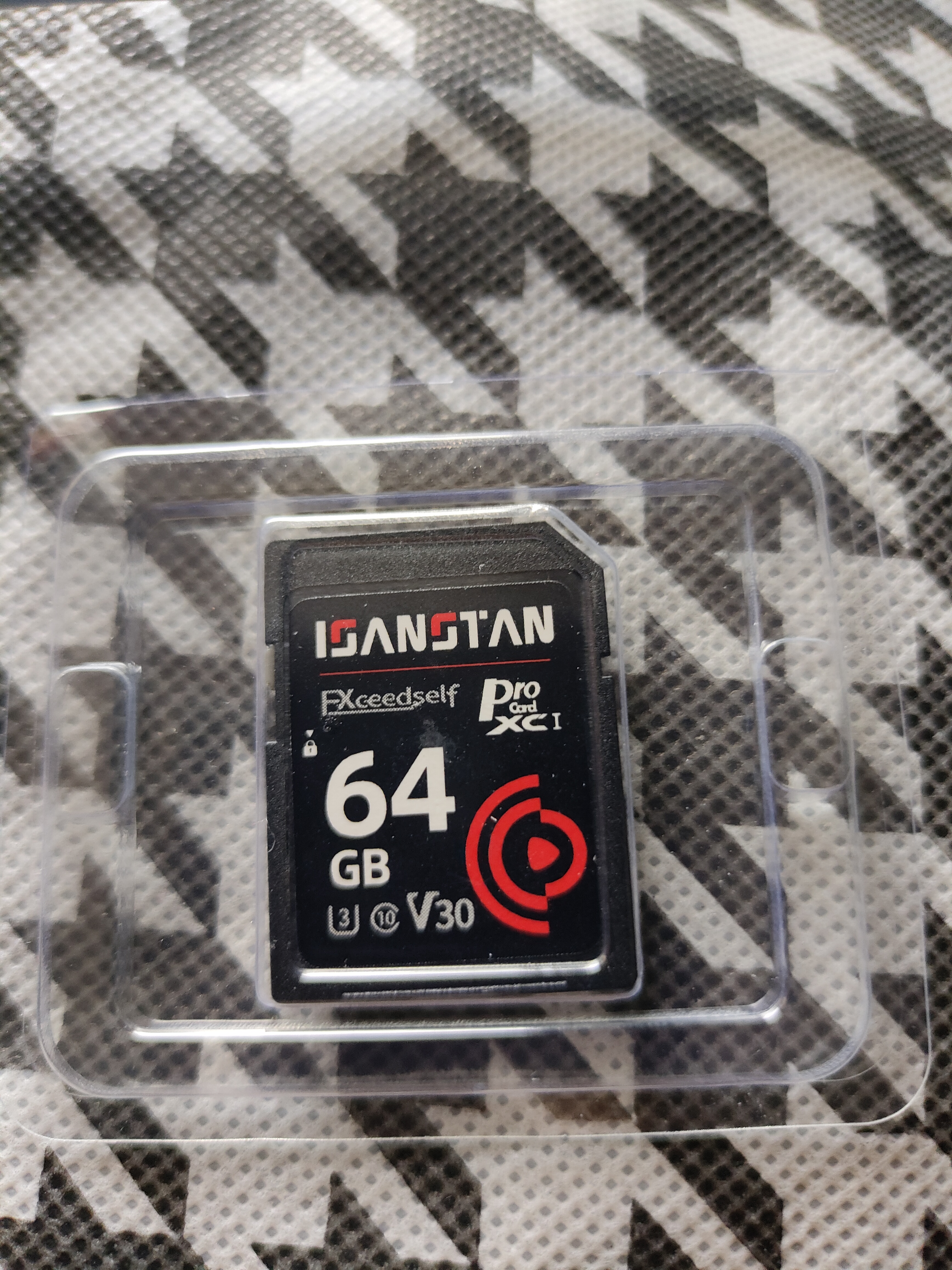 ISANSTAN相机专用内存卡64G适用佳能/索尼/尼康/松下/富士/CCD单反摄像存储卡4K超清U3高速V30储存SD卡 实拍图
