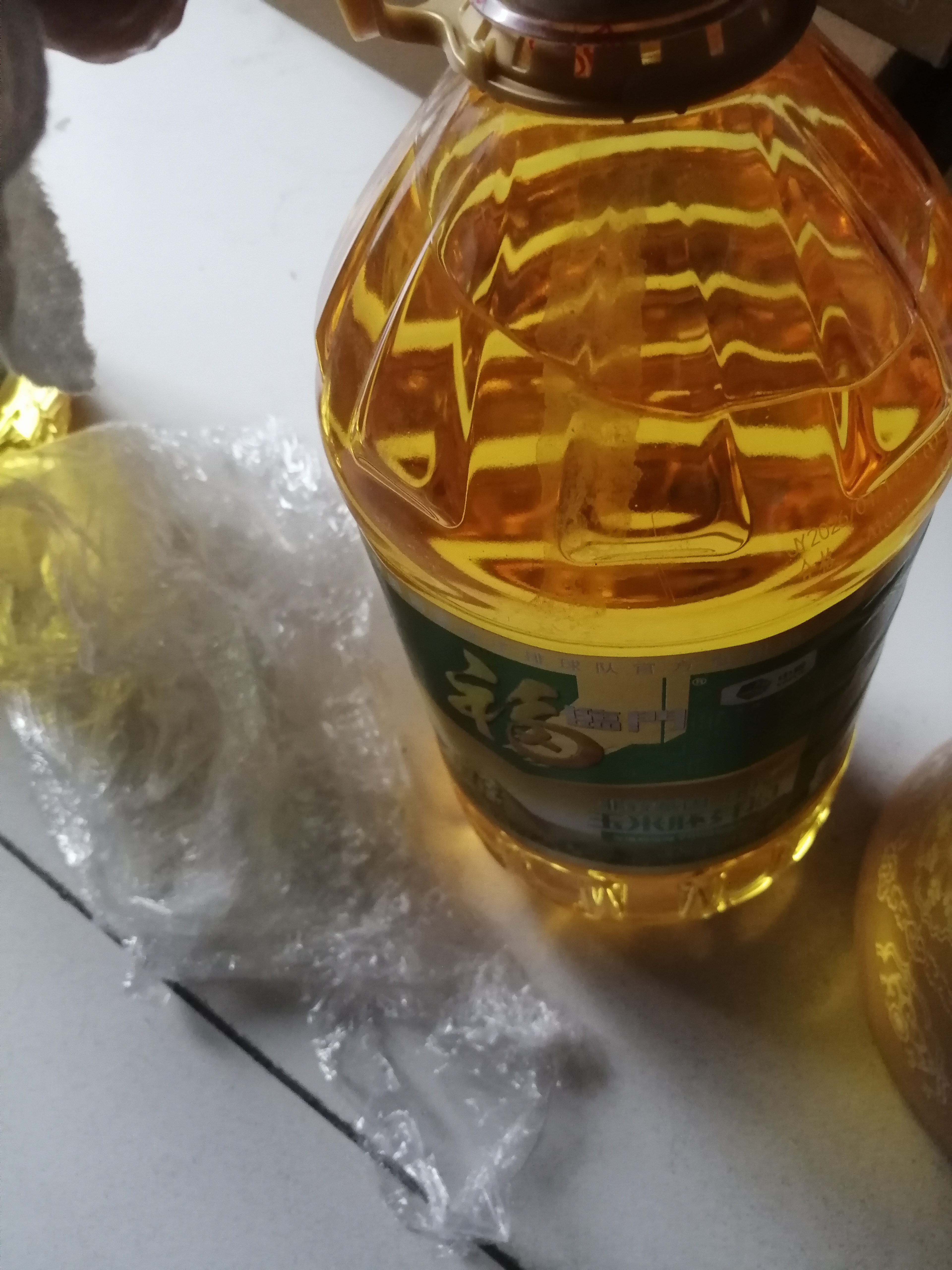 福临门食用油非转基因压榨一级黄金玉米胚芽油4L(富含植物甾醇) 实拍图