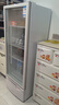 澳柯玛（AUCMA）329升展示柜冷藏保鲜柜风冷循环立式单门酒水饮料柜蛋糕柜鲜花柜水果玻璃冰箱冰柜SC-329SNEB 实拍图