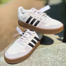 adidas「小锯齿」D-PAD CLASSIC美高风篮球风板鞋男女阿迪达斯 浅灰/黑色/浅猩红   42 实拍图