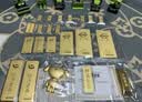 菜百首饰“财富”投资金条 足金Au999.9黄金金砖 投资 收藏礼品 “财富”金条 100克(不支持7天无理由退换货) 实拍图
