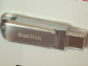 闪迪（SanDisk）256GB Type-C USB3.2 手机U盘DDC4 读速高达400MB/s 自动备份 手机电脑两用 金属双接口大容量优盘 实拍图