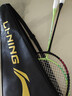 李宁（LI-NING）羽毛球拍雷霆10新色黑色全碳素进攻球拍单拍AYPV081-4 已拉线 实拍图