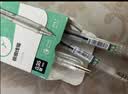 得力（deli）财务专用速干按动中性笔 0.35mm全针管黑色12支/盒SA130高考考试 实拍图