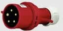 德力西电气航空插头 插座耦合器连接器 DEP2-025 32A 5芯 415V工业用插头 实拍图