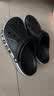 卡骆驰（CROCS）贝雅卡骆班洞洞鞋|205089 黑色/白色-066   36 /37(220mm)   实拍图