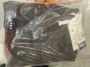 NASA GISS休闲裤男宽松直筒阔腿裤潮流长裤子 黑色直筒常规 (190/92A)3XL 实拍图