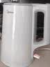 美的（Midea）电热水壶烧水壶养生自动断电冲奶一体恒温食品级304不锈钢1500W 1.5L大容量 SH15X301 实拍图