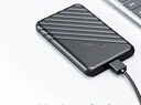 奥睿科Type-C移动硬盘盒2.5英寸USB3.1 SATA串口台式机笔记本外置盒固态机械SSD硬盘盒子 黑25PW1 实拍图