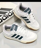 adidas ENTRAP美式校园风运动鞋少年感复古篮球风板鞋阿迪达斯 白色/黑色   40.5 实拍图