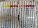 得力（deli）36色儿童学生水性丙烯马克笔PP盒装水彩笔生日礼物防水手绘咕卡荧光记号笔树涂鸦美育毕业礼物 实拍图