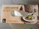 英科医疗一次性手套PVC100只大码12英寸加长食品级餐饮厨房防水家务清洁 实拍图