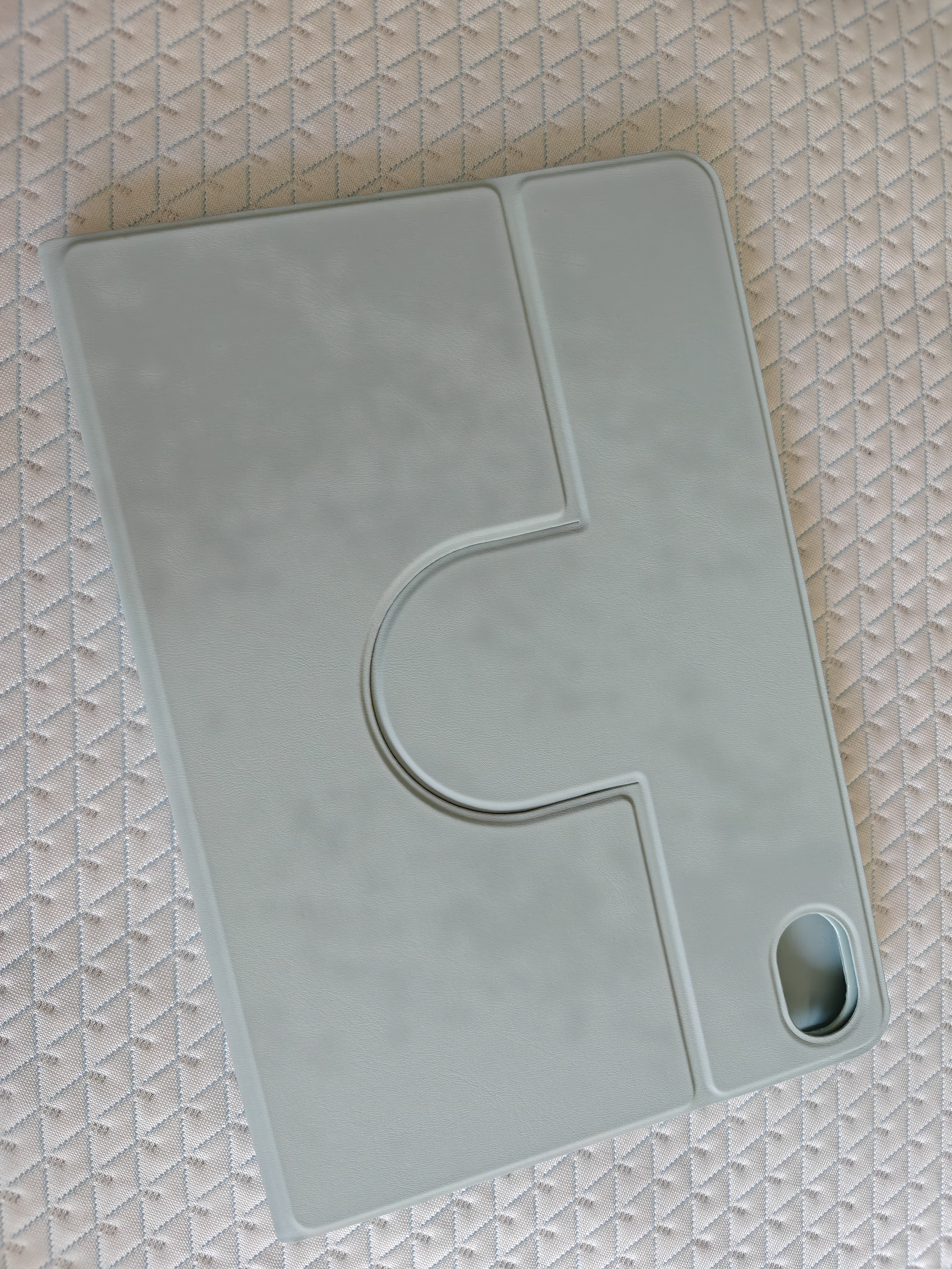 闪魔适用华为matepad11.5/11.5s保护套26/25/24款轻薄matepad11.5s保护壳横竖旋转青色柔光版通用软壳 实拍图