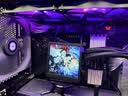 酷冷至尊（CoolerMaster）冰神B360 LCD ARGB一体式水冷散热器 三相电机/全新优化水泵方案/3.95英寸LCD屏/可旋转屏幕底座 实拍图