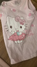 Hello Kitty女童背心薄儿童宝宝夏季护肚打底内穿外穿吊带衫513313白粉 110 实拍图