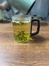 泥也玻璃杯茶杯水杯子玻璃茶杯男士泡茶专用玻璃水杯带把手绿茶马克杯 实拍图