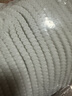 安美尚（ams）一次性帽子加厚无纺布头套透气网头发帽厨房食堂厨师无尘车间工作卫生防污防尘头罩一百个白色 实拍图