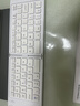 B.O.W航世X23S 折叠键盘蓝牙无线便携适用iPadpro华为metapadmini小米手机笔记本平板充电键盘67键 白色 实拍图