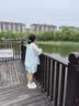 德玛纳【轻软顺纡绉套装】夏季甜美镂空抽褶七分袖上衣短裤气质女两件套 实拍图