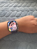 Apple/苹果 Watch S11 智能手表GPS款42毫米银色铝金属表壳雾紫色运动型表带M/L MEUU4CH/B 实拍图