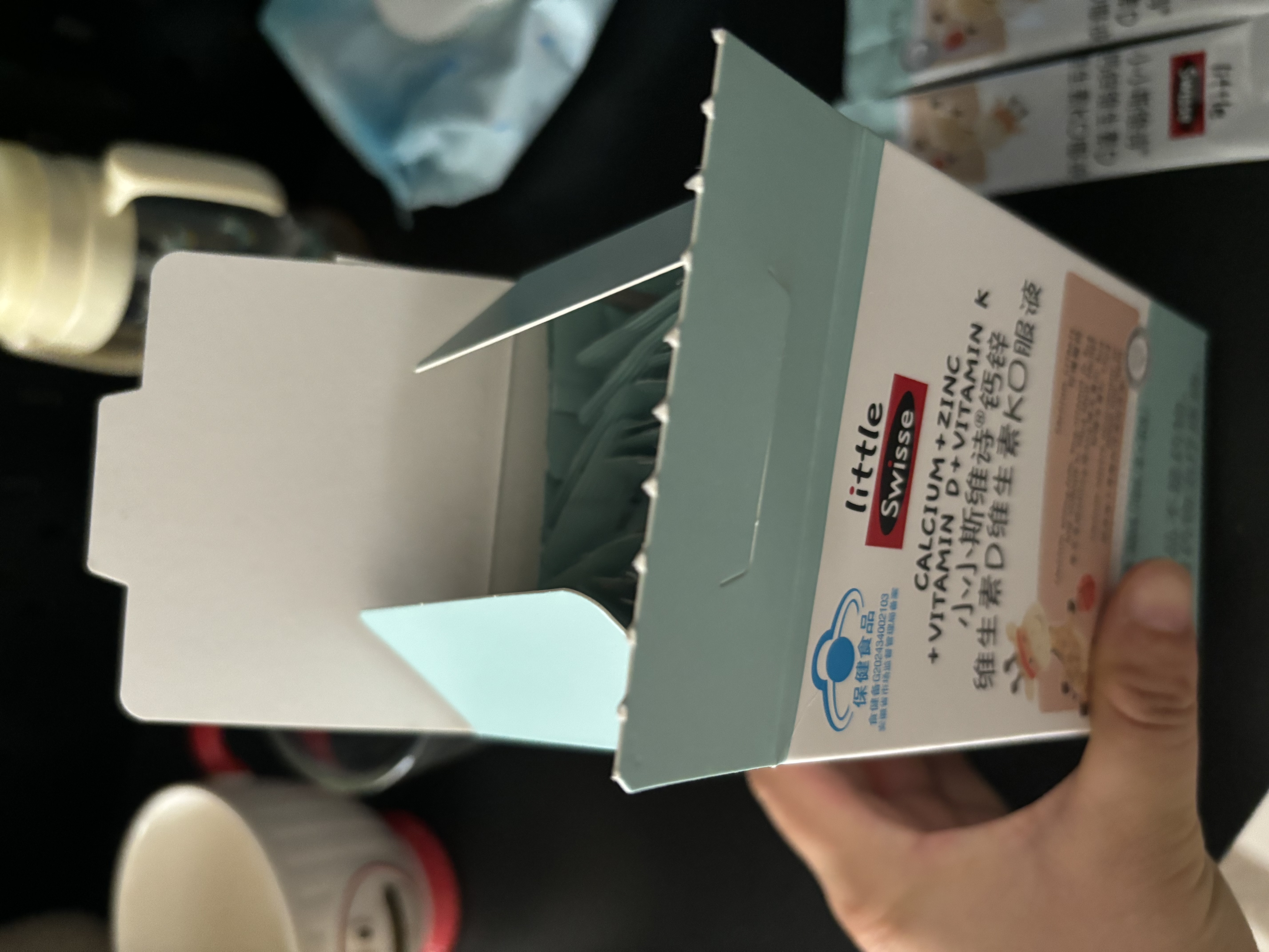 Swisse斯维诗儿童液体钙 长颈鹿钙锌维生素d3k2 4-17岁青少年补钙30支*2 实拍图