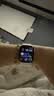 Apple/苹果 Watch S11 智能手表GPS款42毫米玫瑰金色铝金属表壳淡桃粉色运动型表带S/M MEUN4CH/B 实拍图