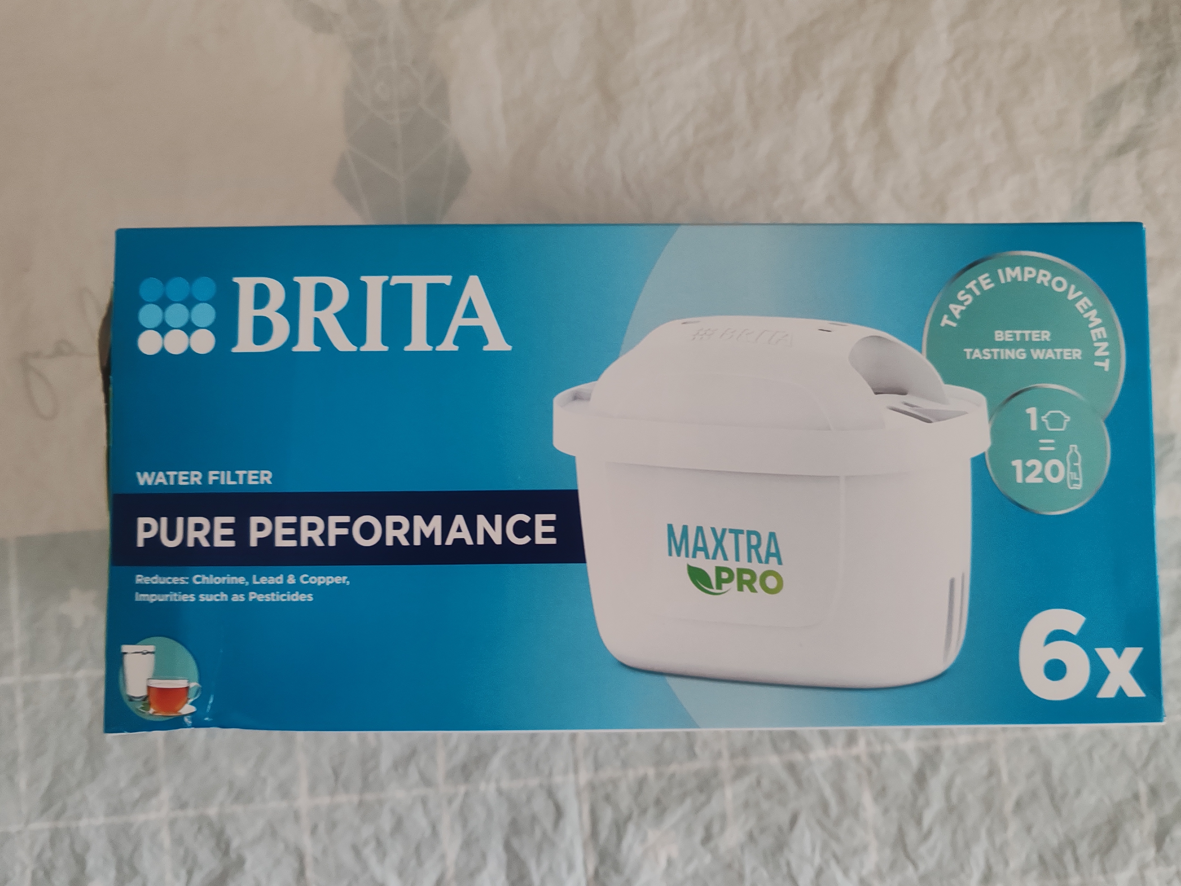 碧然德Maxtra 升级版 PURE 6只装 通用碧然德净水壶便携净水滤芯 实拍图