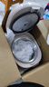 美的（Midea）低糖电饭煲 4升0涂层电饭锅家用智能米汤分离沥米饭煲316L不锈钢3-8人多功能微压蒸柴火饭锅4E62LS 实拍图