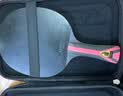 红双喜（DHS） 乒乓球拍八星级横拍H8002芳碳5+2AC单拍附拍包+乒乓球 实拍图