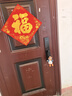 京东京造智能门锁M30 max 人脸识别猫眼可视全自动指纹密码电子锁上门安装 实拍图