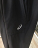 亚瑟士（asics）男女儿童26年夏季轻薄透气舒适四面弹运动防蚊裤 9000黑色 150 实拍图