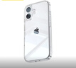 品胜 适用苹果16Plus手机壳iPhone16Plus保护套简约透明 防摔抗指纹耐磨超薄超透网红软边 透明 实拍图