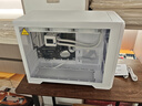 半岛铁盒（PADO）N5白色MATX机箱 360水冷位/桌面便携式台式电脑主机外壳/支持Type-C/侧透玻璃/长显卡/5090 实拍图