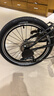 大行（DAHON）折叠自行车20英寸8级变速经典P8单车KBC083 黑色经典版-京仓 实拍图