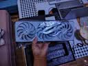 蓝戟intel Arc B580  Photon W 12G 2850MHz GDDR6 OC 游戏显卡设计视频剪辑台式电脑显卡 实拍图