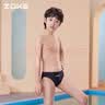 洲克（ZOKE）青少年儿童泳裤男中大童三角专业竞技训练舒适120626816 黑色 14 实拍图