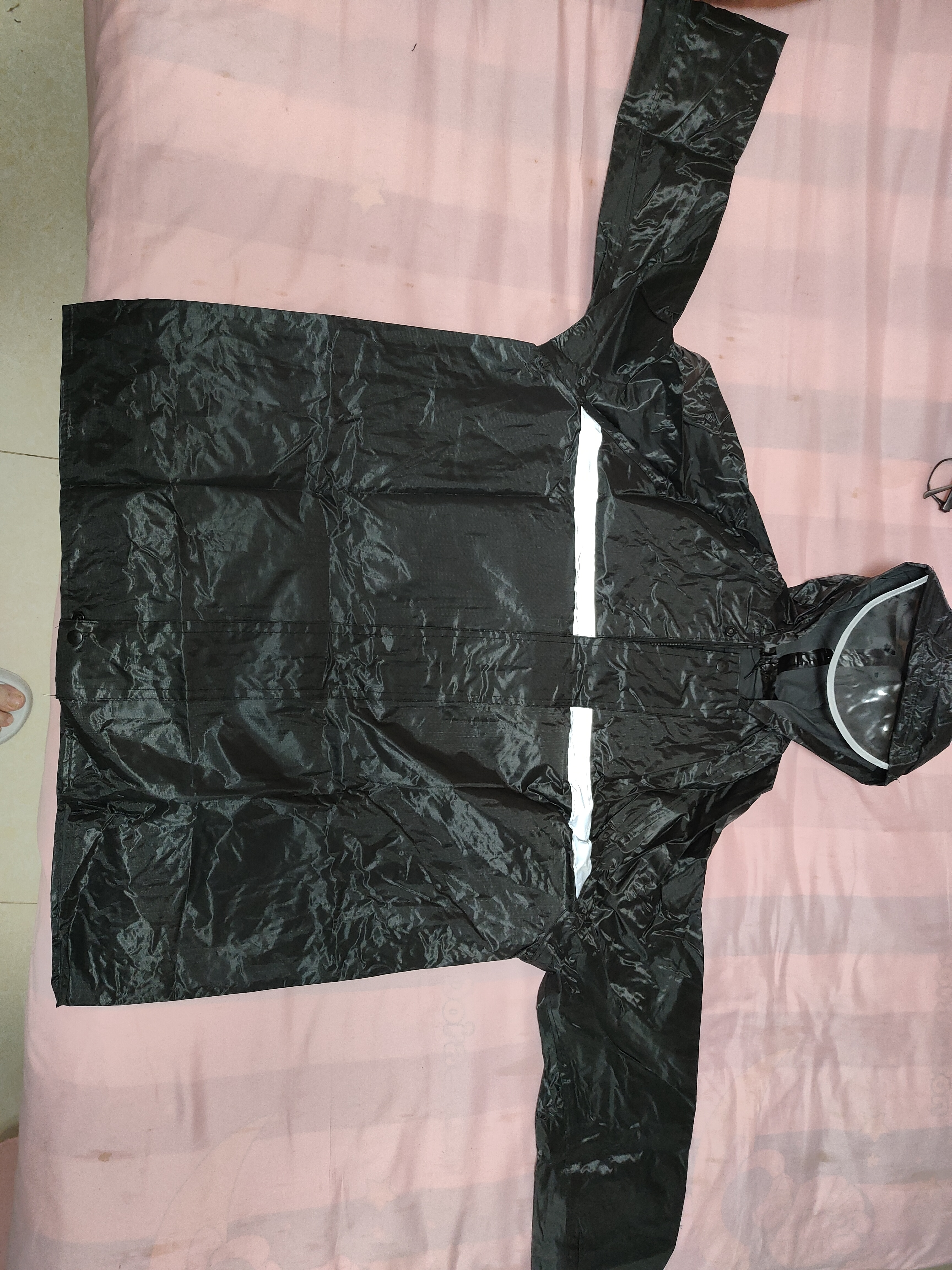 准航雨衣骑手专用全身防暴雨套装分体式雨衣套装外卖骑行反光雨衣成人 实拍图