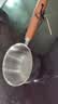 热油小锅泼油锅加厚不锈钢木柄防烫带刻度双倒流口不挂油无涂层 【木柄】爆款300ml 实拍图