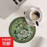 餐垫杯垫桌垫隔热垫子隔热垫防烫耐高温锅垫碗垫家用餐盘砂锅垫子 白芍药 14cm*14cm 实拍图